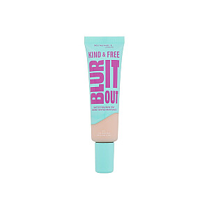 Blur It Out Mattifying Skin Tint Kind & Free 001 Fair Porcelain 30ml