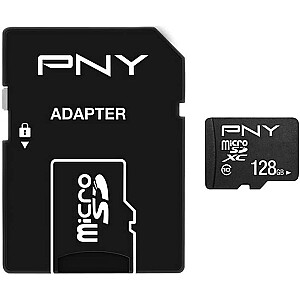 PNY Performance Plus microSDXC 128GB + adapteris SD