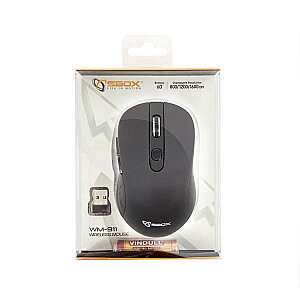 Sbox Wireless Mouse WM-911B black