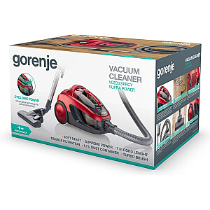 Bezputekļu putekļsūcējs - Gorenje VCE03SPRCY