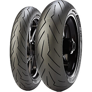 120/60ZR17 Pirelli DIABLO ROSSO III 55W TL SPORT TOURING & TRAC Front Pirelli