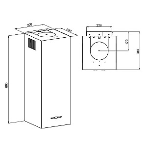 MAAN Ponza W 830 черный капюшон