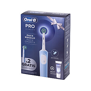 Oral-B Vitality Pro + Pro-Expert zobu pasta 75ml + 2x Cross Action suku galva