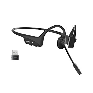 Shokz OpenComm2 USB-C наушники с костной проводимостью черные