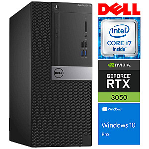 DELL 5050 MT i7-7700 8GB 1TB RTX3050 6GB WIN10Pro