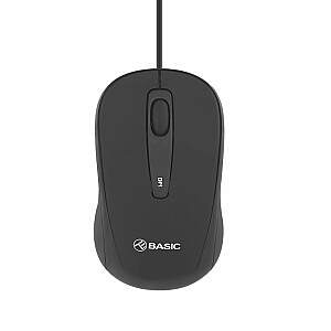 Проводная мышь Tellur Basic mini USB, цвет черный