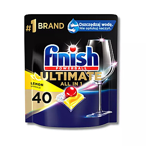 Finish Powerball Ultimate All in 1 Lemon 40 шт.