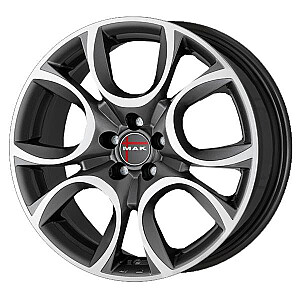 MAK Torino W Gun Met-Mirror Face 6,5x16 4x108 ET32 CB65,1 Flat 550 kg F6560ONQM32EG1X MAK