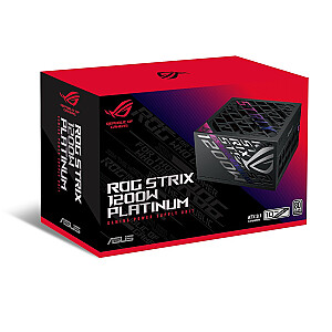 ASUS ROG -STRIX-1200P-GAMING barošanas bloks 1200 W 20+4 pin ATX ATX melns