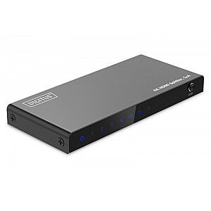 HDMI dalītājs 1x4, 4K/60Hz UHD ar HDR, 18 Gbps, HDCP 2.2, EDID