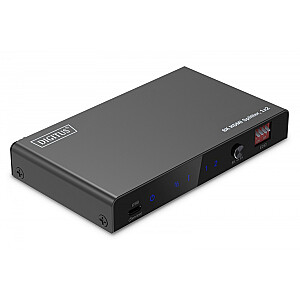 HDMI dalītājs 1x2, 8K/60Hz (4:4:4) ar HDR, 48 Gbps, HDCP 2.3. Toslink / Stereo, EDID