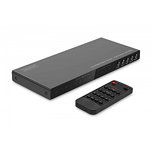 Switch/Matrix HDMI 4/2-porti 4K/30Hz UHD HDCP 1.4 audio ar tālvadību