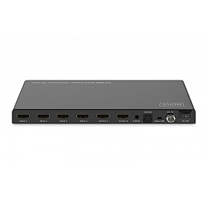 Switch/Matrix HDMI 4/2-porti 4K/30Hz UHD HDCP 1.4 audio ar tālvadību