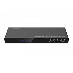 Switch/Matrix HDMI 4/2-porti 4K/30Hz UHD HDCP 1.4 audio ar tālvadību