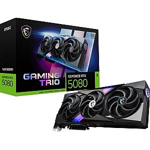 MSI GeForce RTX 5080 Gaming Trio OC 16GB GDDR7 DLSS4 видеокарта