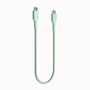 USB-C uz USB-C PowerStream 100W kabelis 1.2m zaļš