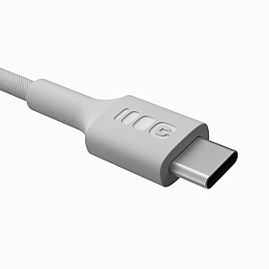 USB-C uz USB-C PowerStream 100W kabelis 1.2m balts