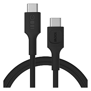 USB-C на USB-C PowerFlex 100W силикон 1.2м черный