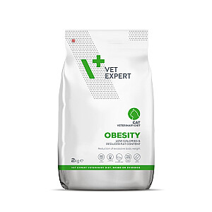 VET EXPERT Veterinārā diēta aptaukošanās kaķiem - sausā barība kaķiem - 2 kg