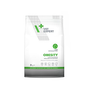 VET EXPERT Veterinārā diēta aptaukošanās kaķiem - sausā barība kaķiem - 2 kg