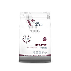 VET EXPERT Veterinārā diēta Hepatiskajam sunim - sausā suņu barība - 2kg