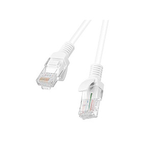 LPATCHCORD CAT.5E UTP 0.25M БЕЛЫЙ FLUKE PASSED LANBERG 10-ПАК