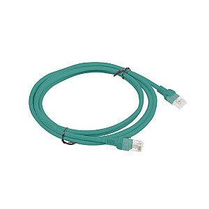 PATCHCORD CAT.5E UTP 2M ЗЕЛЕНЫЙ FLUKE PASSED LANBERG 10-ПАК