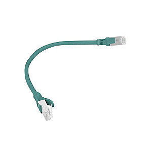 PATCHCORD CAT.6 UTP 0.25M ЗЕЛЕНЫЙ FLUKE ПРОЙДЕН LANBERG 10-УПАКОВКА