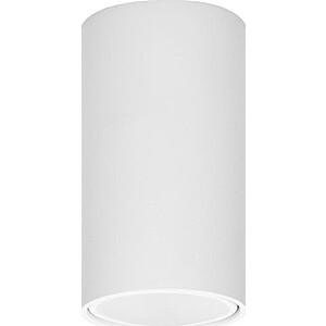 Griestu lampa Orno BARBRA DLR GU10 leņķa gaisma max 50W, IP20, apaļa, balta, alumīnijs, AD-OD-6141WGU10