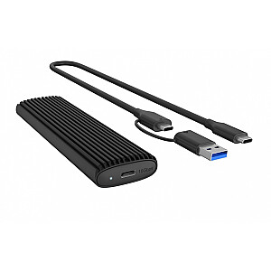 IB-1808MCT-CU31 M.2 NVMe/SATA M.2 SSD korpuss, USB 3.1 (Gen 2) M-Key