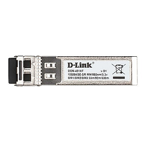 Transceiver DEM-431XT/10 SFP+ modulis 10 iepakojumā