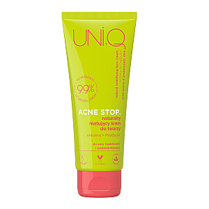 UNI.Q Acne Stop натуральный крем для лица матирующий 75ml