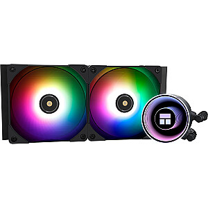 Thermalright Frozen Notte 240 ARGB V2 Melna Ūdens Dzesēšana