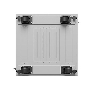 Стоячий шкаф 19 дюймов 15U 600X600 серый LCD flack pack