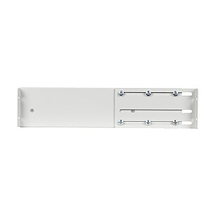 Ящик для шкафов 19 дюймов 2U 360mm серый 2U/483x360mm грузоподъемность до 90kg 4-точечное крепление
