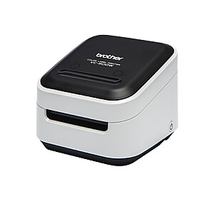 Brother VC-500W Color, ZINK Zero-Ink, принтер этикеток, Wi-Fi, черный / серый