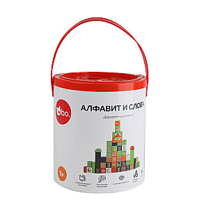 bo. koka klucīši "Alfabēts un vārdi" (Krievu valodā)