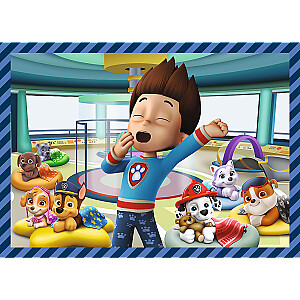 TREFL PAW PATROL Pužļu komplekts 4 in 1 Ķepa Patruļa