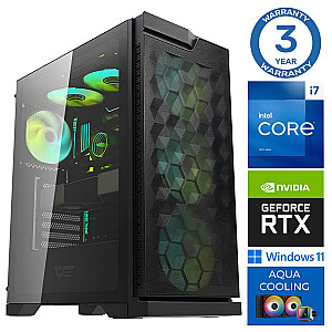 INTOP AQUA i7-14700F 32GB DDR5 500SSD M.2 NVME+2TB RTX4060Ti 8GB WIN11Pro