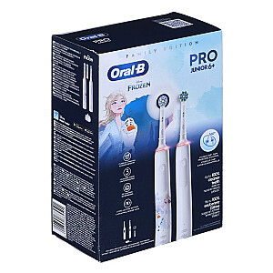 Oral-B Pro 3 3000 Balts+Oral-B Junior Frozen