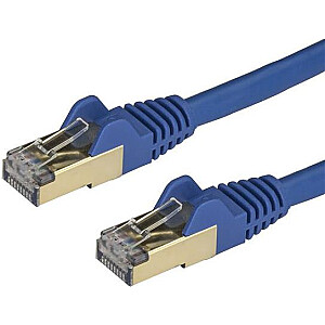 StarTech Patchcord CAT6A, STP, 2м, синий (6ASPAT2MBL)