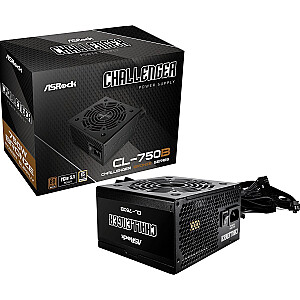 Блок питания ASRock CHALLENGER 750W 80 Plus Bronze