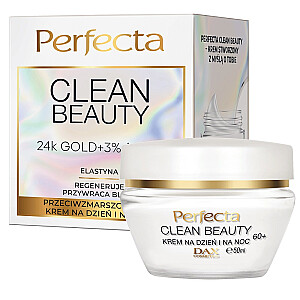 PERFECTA Clean Beauty pretgrumbu krēms sejai dienai un naktij 60+ 50ml