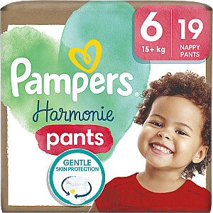 Подгузники Pampers Harmonie размер 6, 15+ кг, 19 шт.