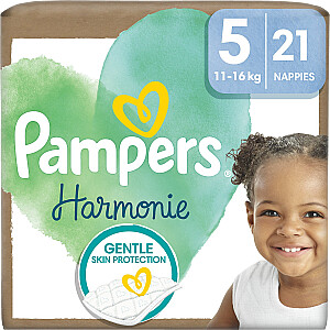 Подгузники Pampers Harmonie для детей, размер 5, 11кг-16кг, 21 шт.