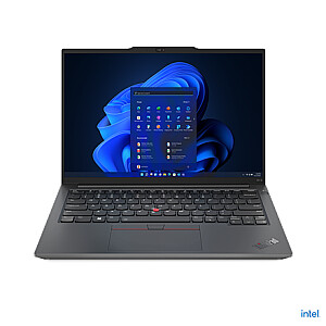 Lenovo ThinkPad E14 | Grafīta melns | 14 " | IPS | WUXGA | 1920 x 1200 pikseļi | Pretatspīdīgs | Intel Core i5 | i5-1335U | 16 GB | DDR4 | Cietā diska ietilpība 512 GB | Intel Iris Xe Graphics | Windows 11 Pro | 802.11ax | Bluetooth versija 5.1 | 