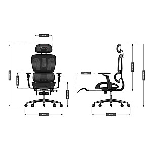 Игровое кресло Huzaro Combat 7.9 Black