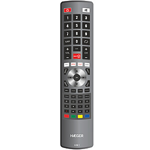 Haeger UR-006.002A Universālais tālvadības pults 6in1