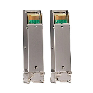 SFP Модуль 1.25G 2-pack 1.25Gbps, LC/UPC, 850nm, 550m, многомодовый, DOM 