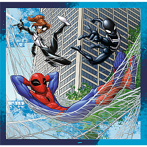 TREFL SPIDER-MAN Комплект пазлов 3в1 Человек-паук